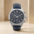 Pierre Cardin Dark Blue Leather Vaugirard Lecourbe Watch