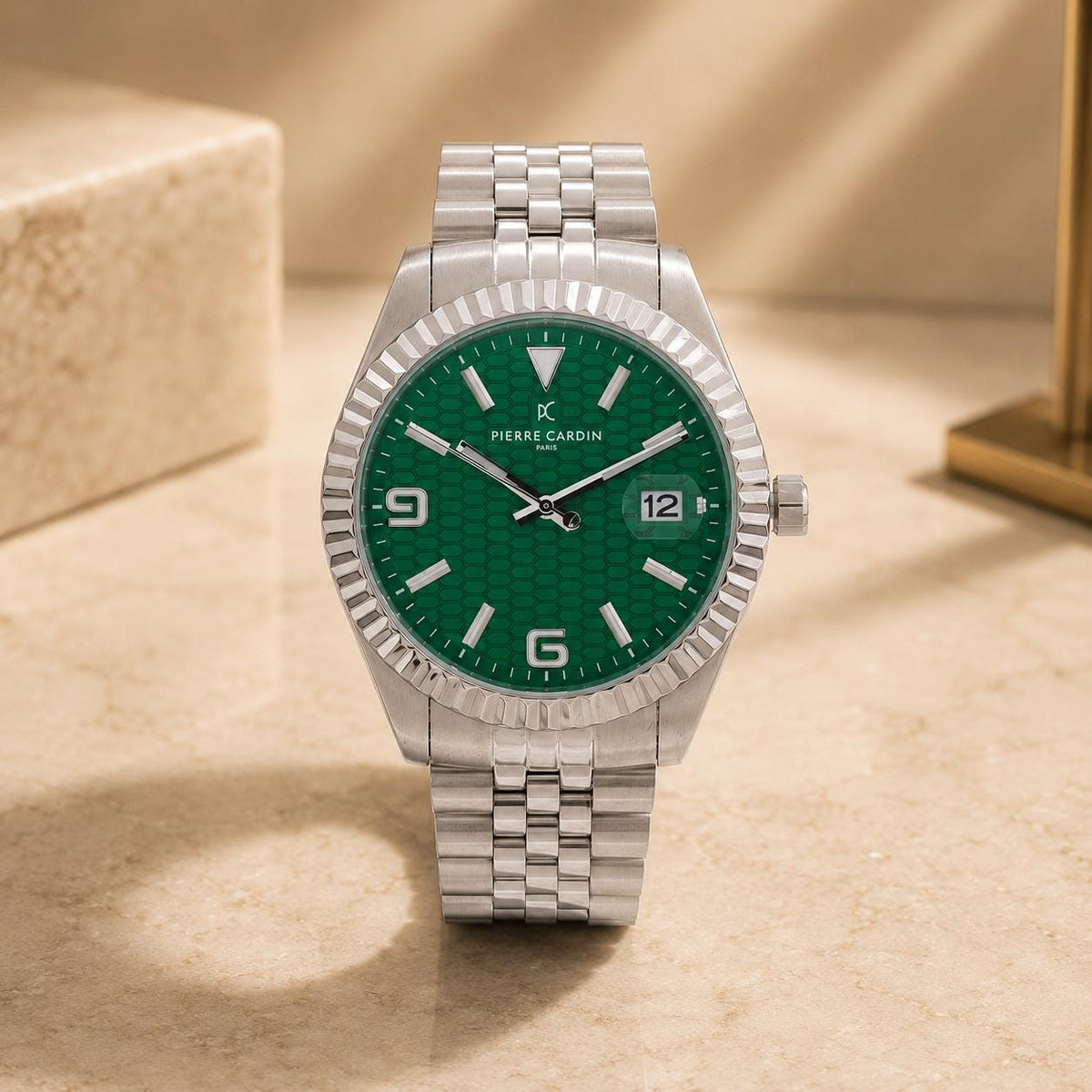 Pierre Cardin Silver Tone Analogue Watch