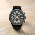 Predator Black Sports Chronograph Watch