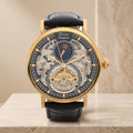 Thomas Tompion Black & Gold Tone Observatory Watch