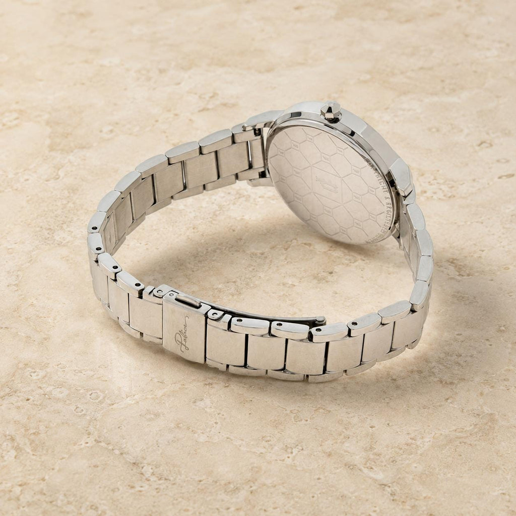 Police Silver Tone Nadu Watch