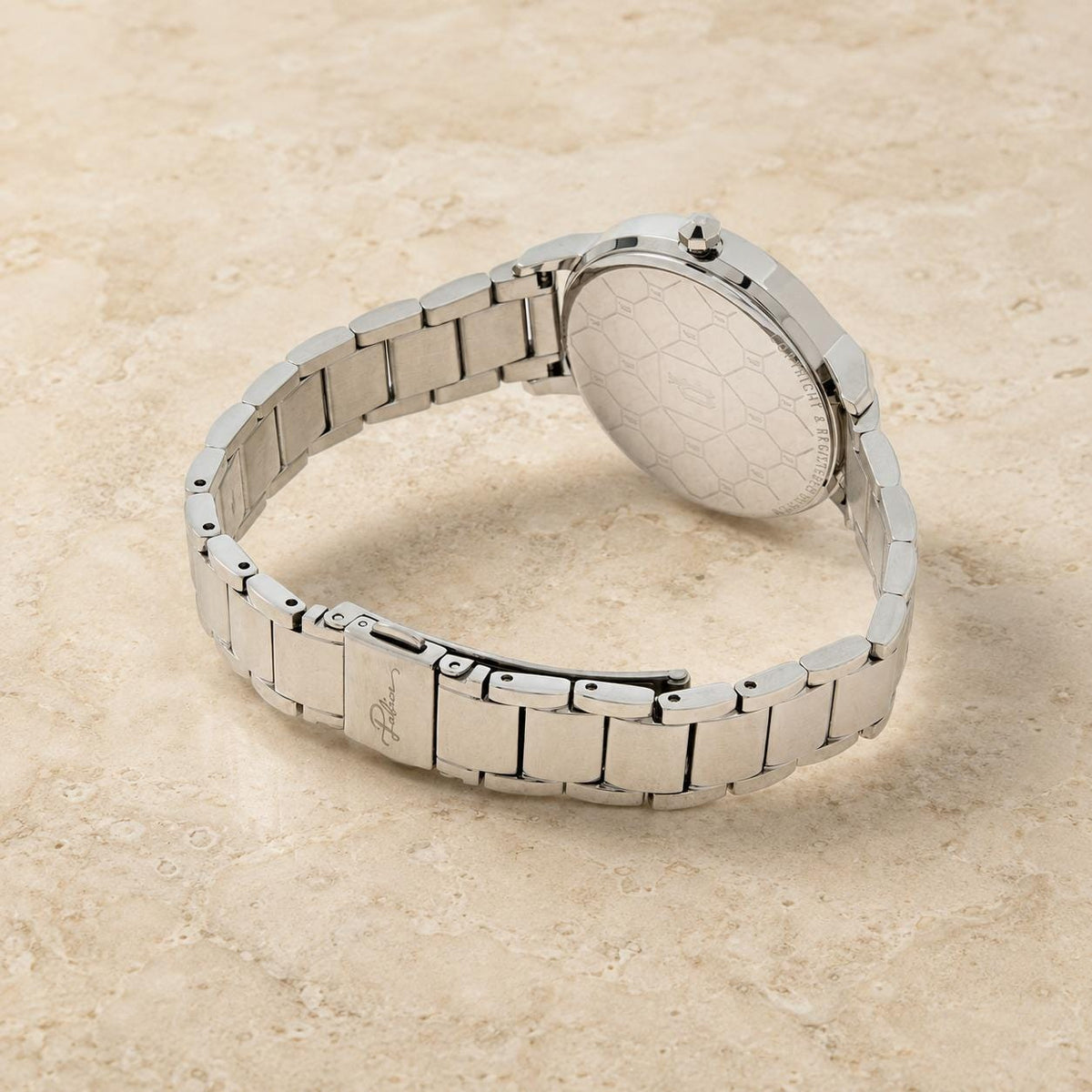 Police Silver Tone Nadu Watch