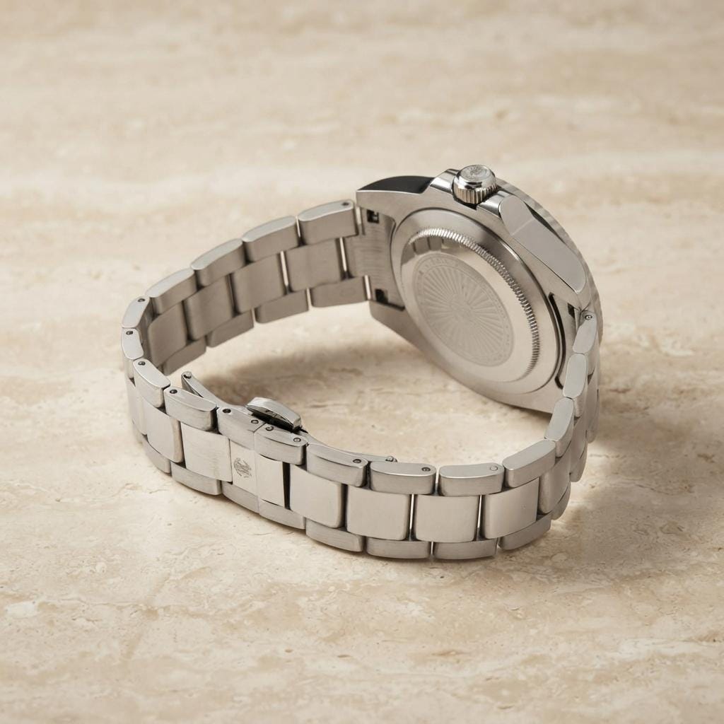 Roberto Cavalli Silver & Blue Diver Watch
