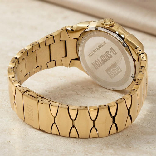 Diesel Gold Tone D Sruptor Metamorph Watch