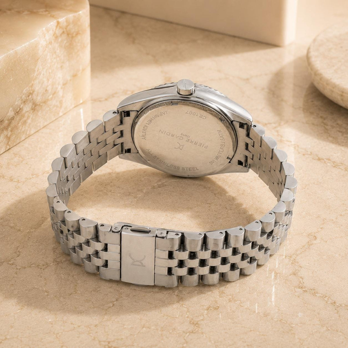 Pierre Cardin Silver Tone Analogue Watch