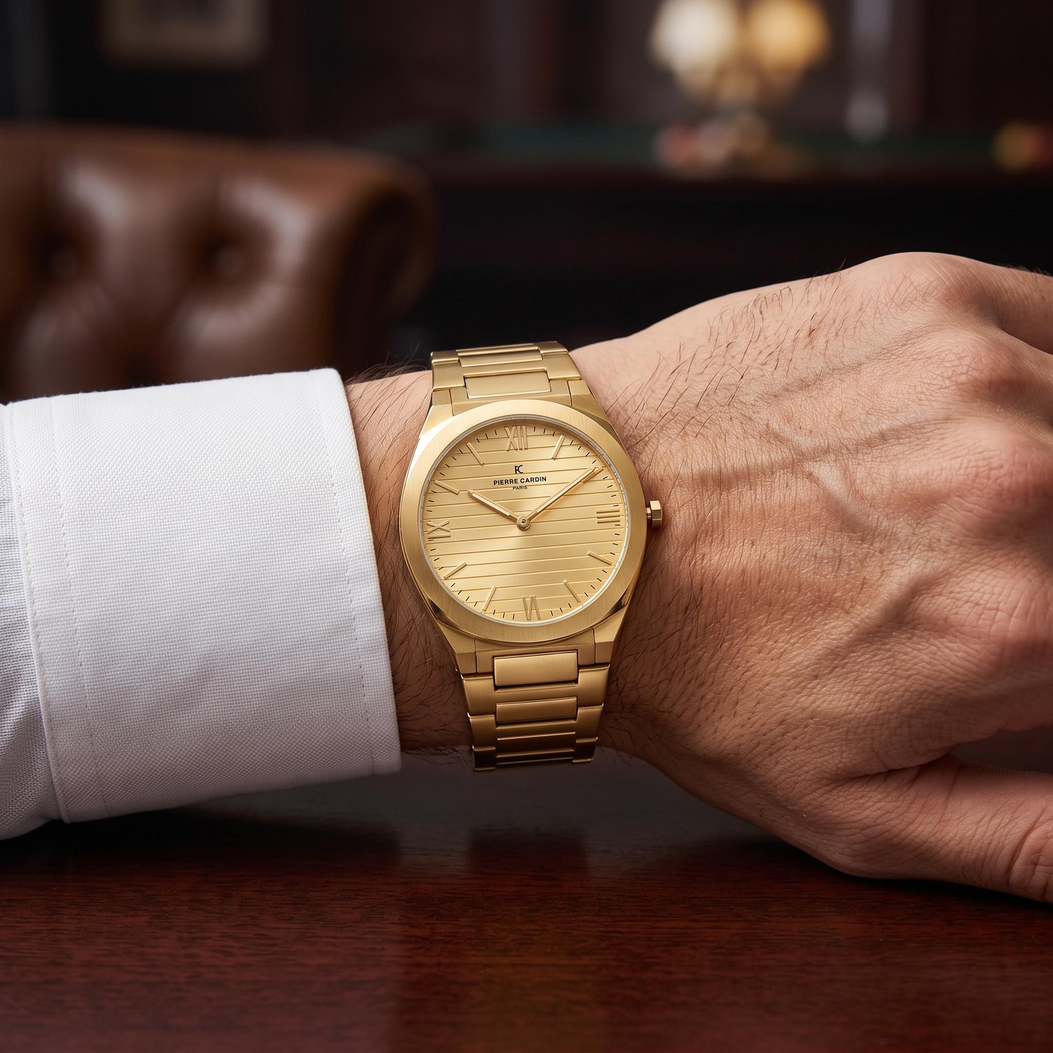 Pierre Cardin Gold-Tone Watch