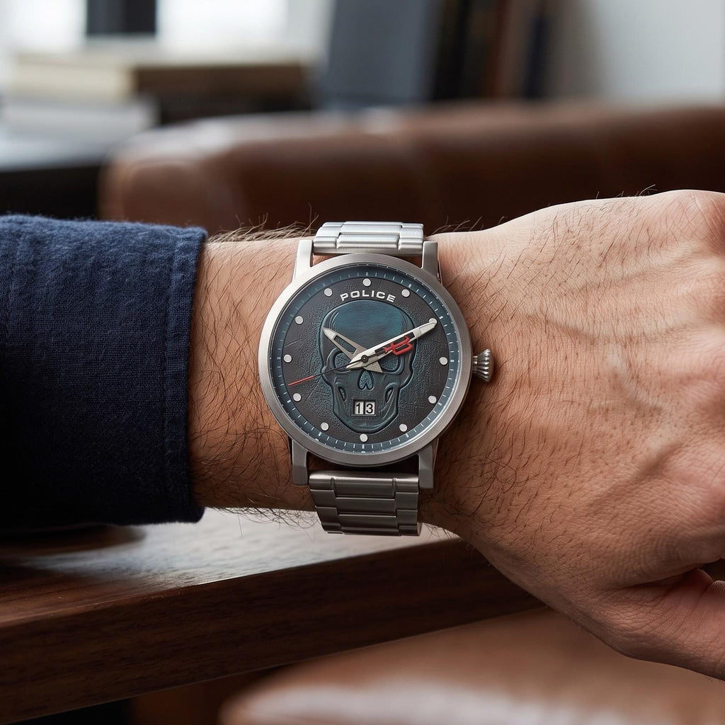 Police Stainless Steel Collin Watch