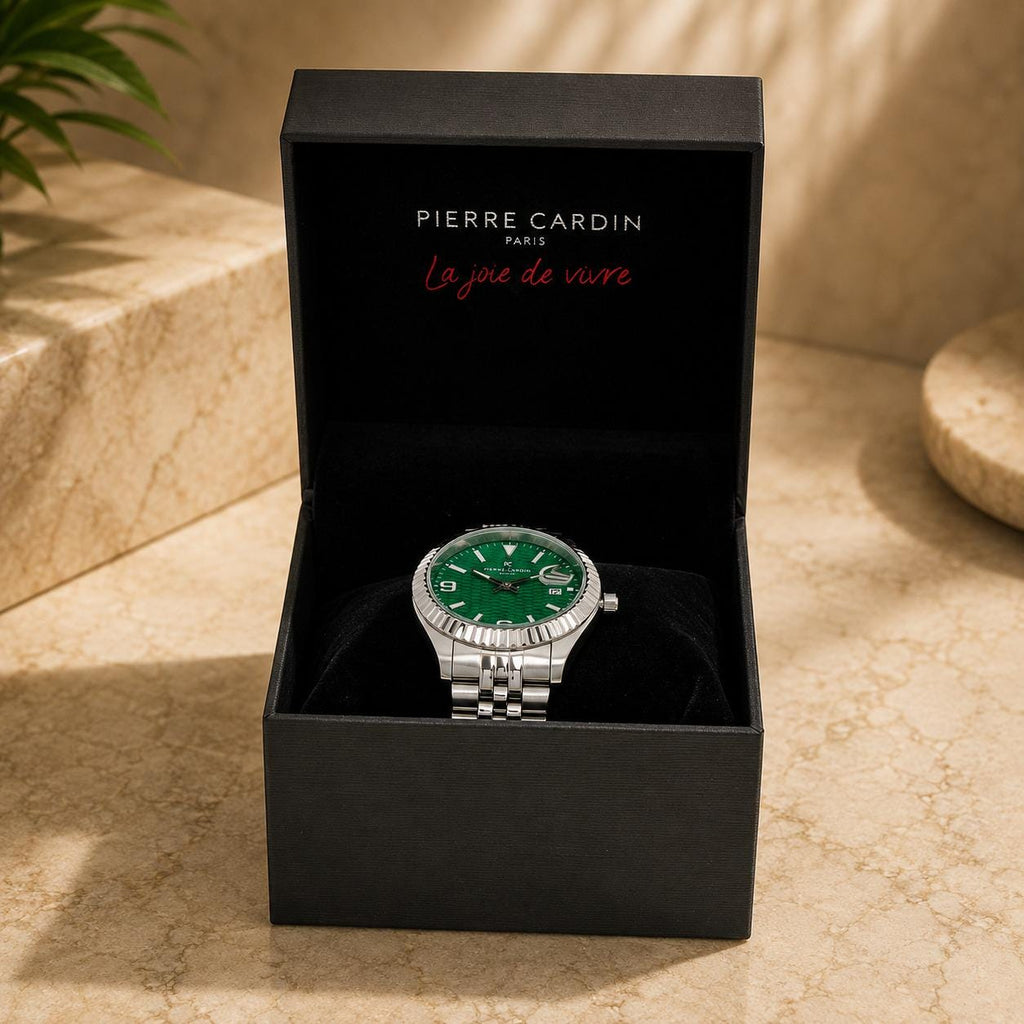 Pierre Cardin Silver Tone Analogue Watch