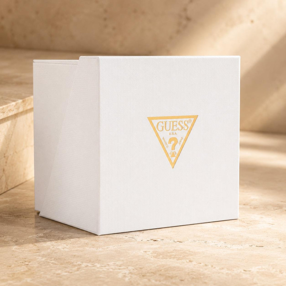 Guess Gold Tone Stainless Steel Standard Watch