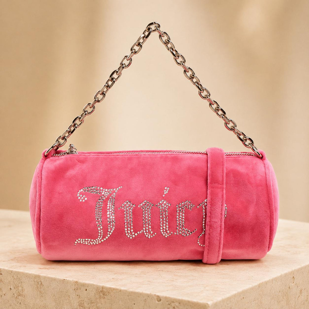 Juicy Couture Pink Bowling Bag