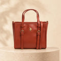 U.S. Polo Assn. Cognac Warwickshire Mini Shop Bag