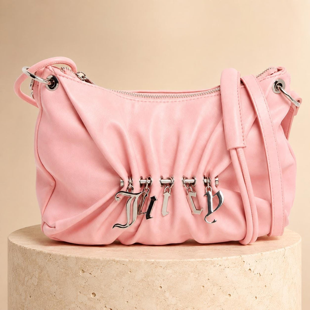 Juicy Couture Juicy Pink Jade Small Hobo Shoulder Bag