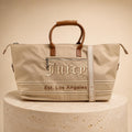 Juicy Couture Light Taupe Large Weekender Bag