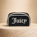 Juicy Couture Black & Cream Cosmetic Bag