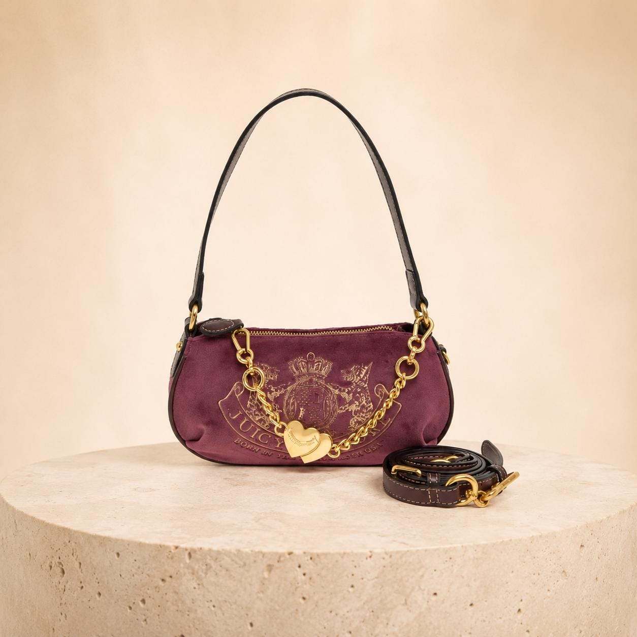 Juicy Couture Purple Crossbody Bag