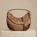 Juicy Couture Brown Velour Shoulder Bag
