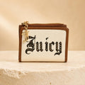 Juicy Couture Beige & Tan Wallet