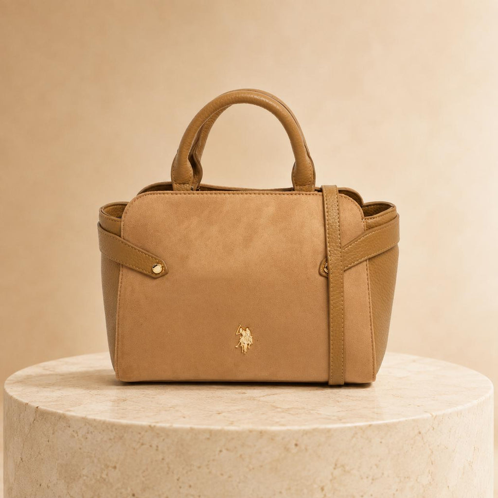 U.S. Polo Assn. Brown Hampton Bag