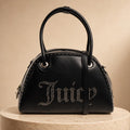 Juicy Couture Black Kimberly Bowling Bag
