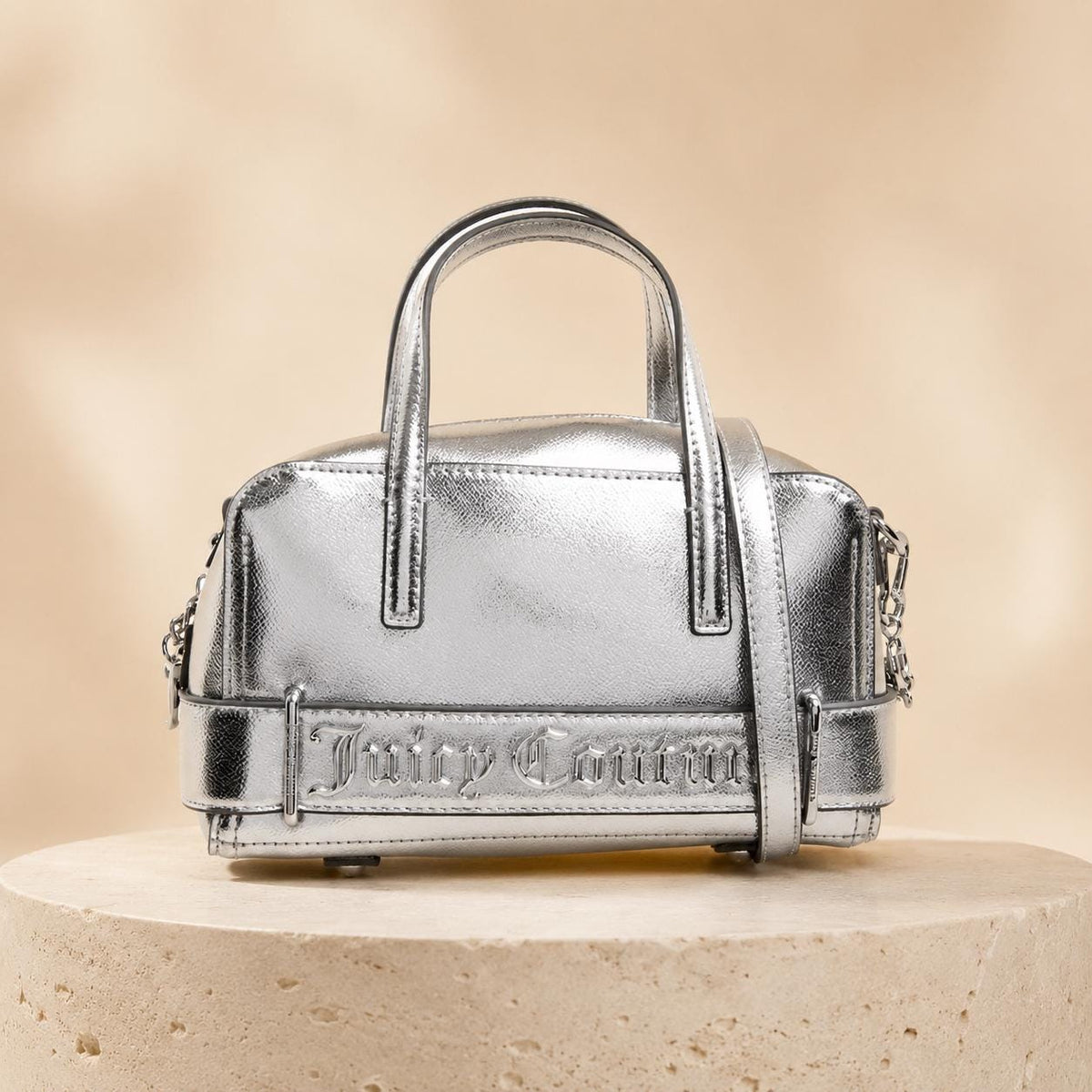 Juicy Couture Silver Jasmine Reflection Handbag