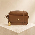 U.S. Polo Assn. Brown Jones Crossbody Bag