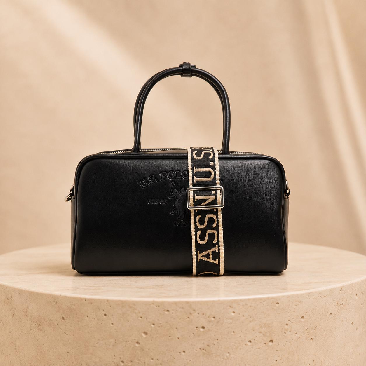 U.S. Polo Assn. Black Bowling Bag