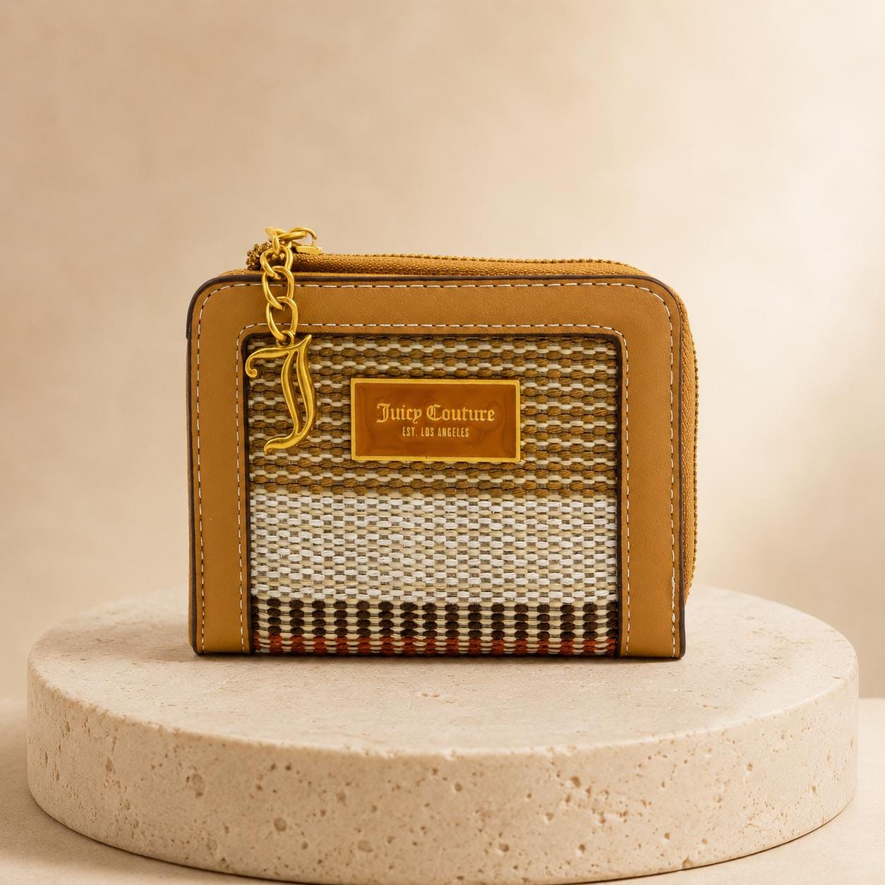 Juicy Couture Brown Madeleine Purse, Coin & Cash Pocket