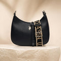 U.S. Polo Assn. Navy Blue Mansion Hobo Crossbody Bag