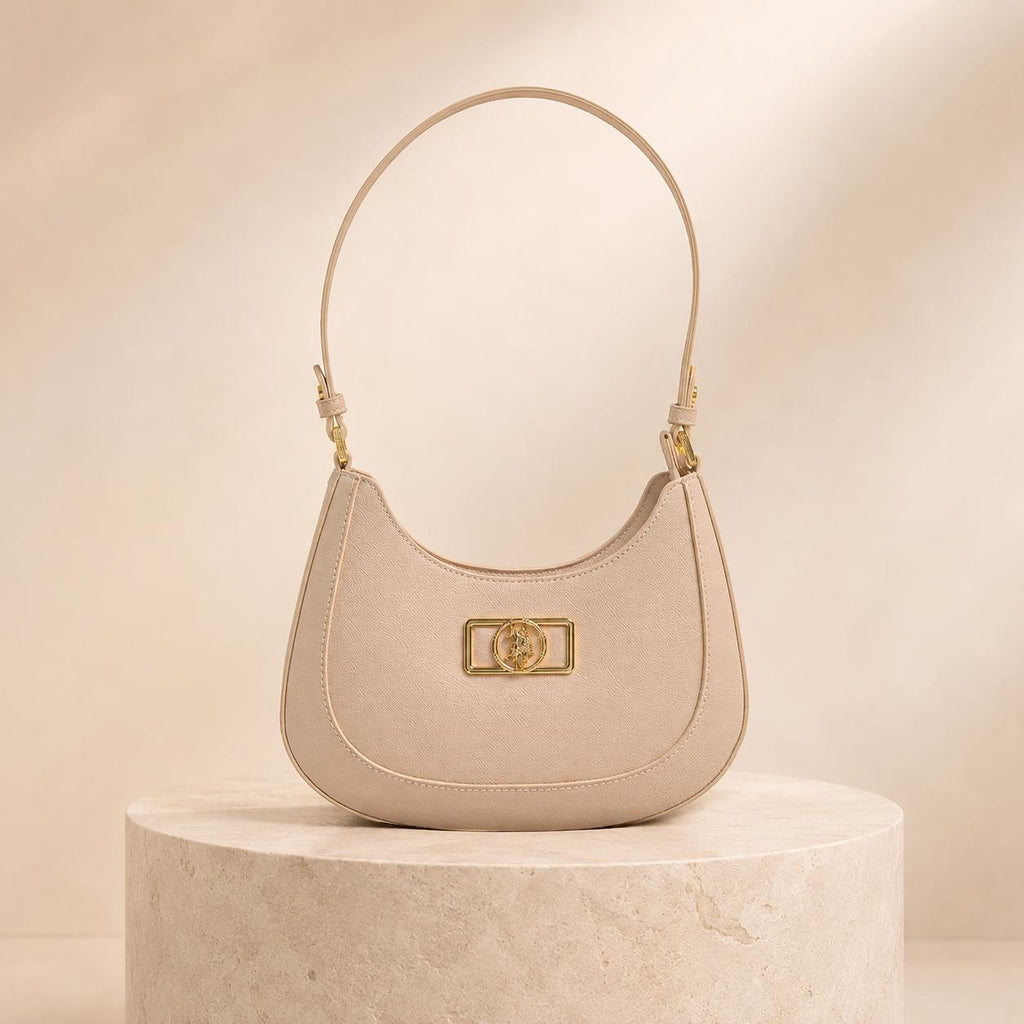 U.S. Polo Assn. Pink Hobo Bag