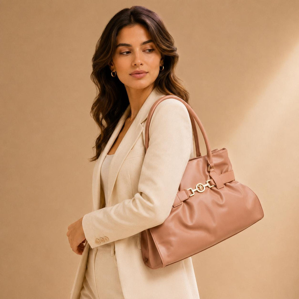 U.S. Polo Assn. Peach Jane Tote Bag
