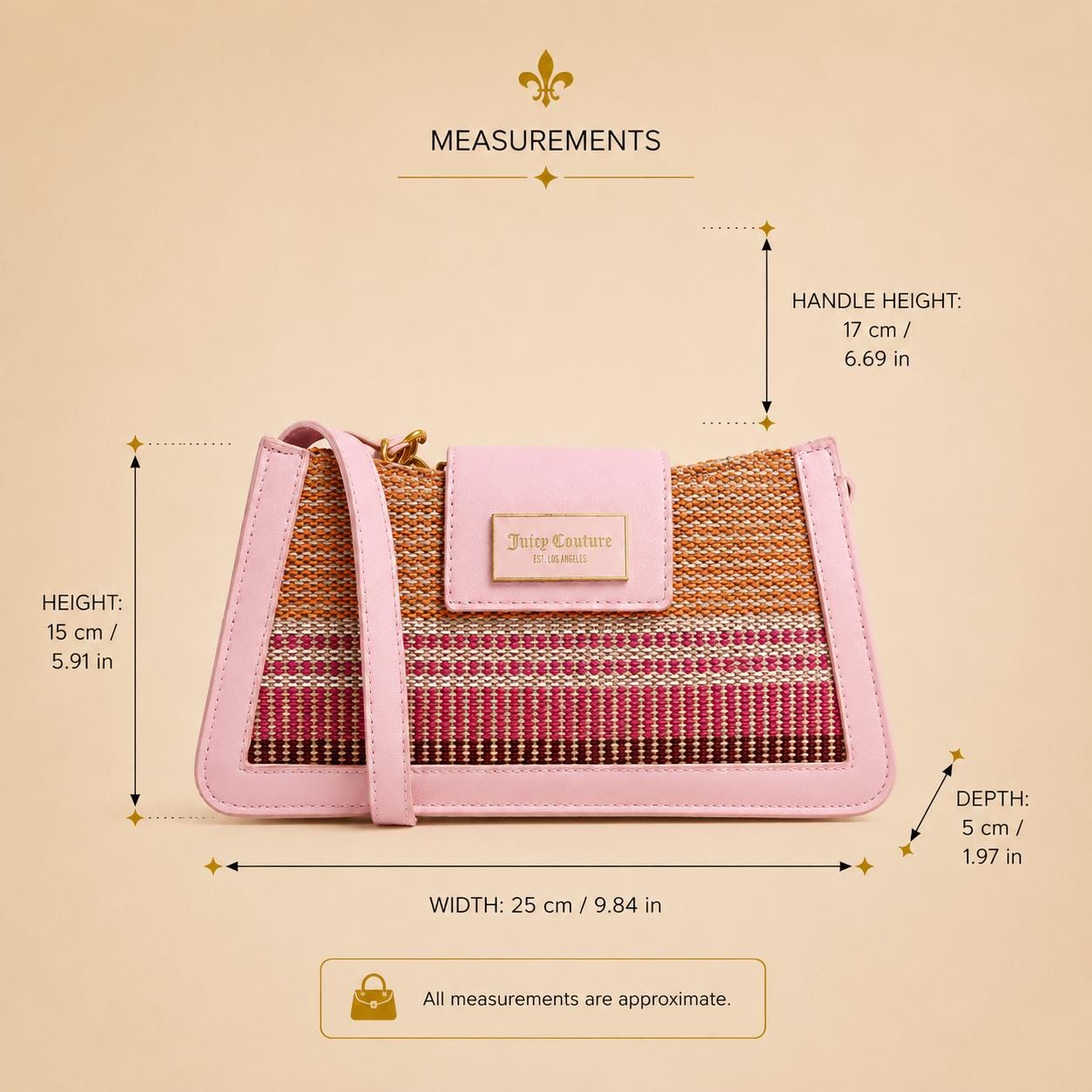 Juicy Couture Pink Shoulder Bag