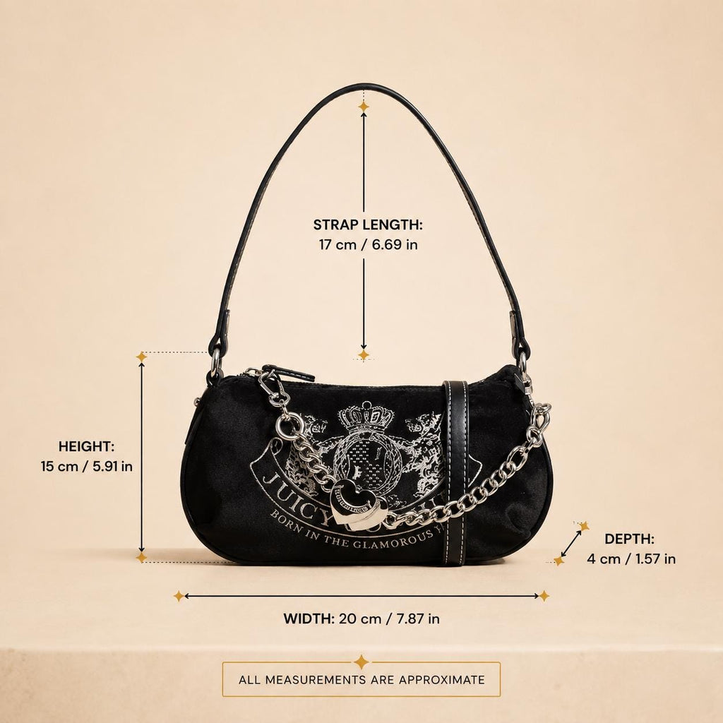 Juicy Couture Black Crossbody Bag