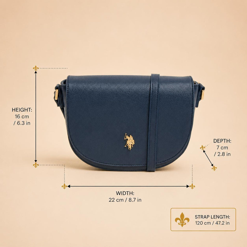 U.S. Polo Assn. Navy Cross Body Bag
