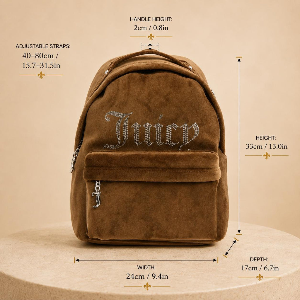Juicy Couture Brown Kimberly Backpack