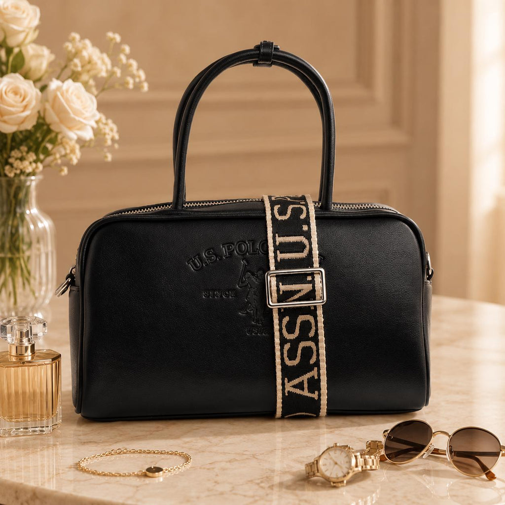 U.S. Polo Assn. Black Bowling Bag