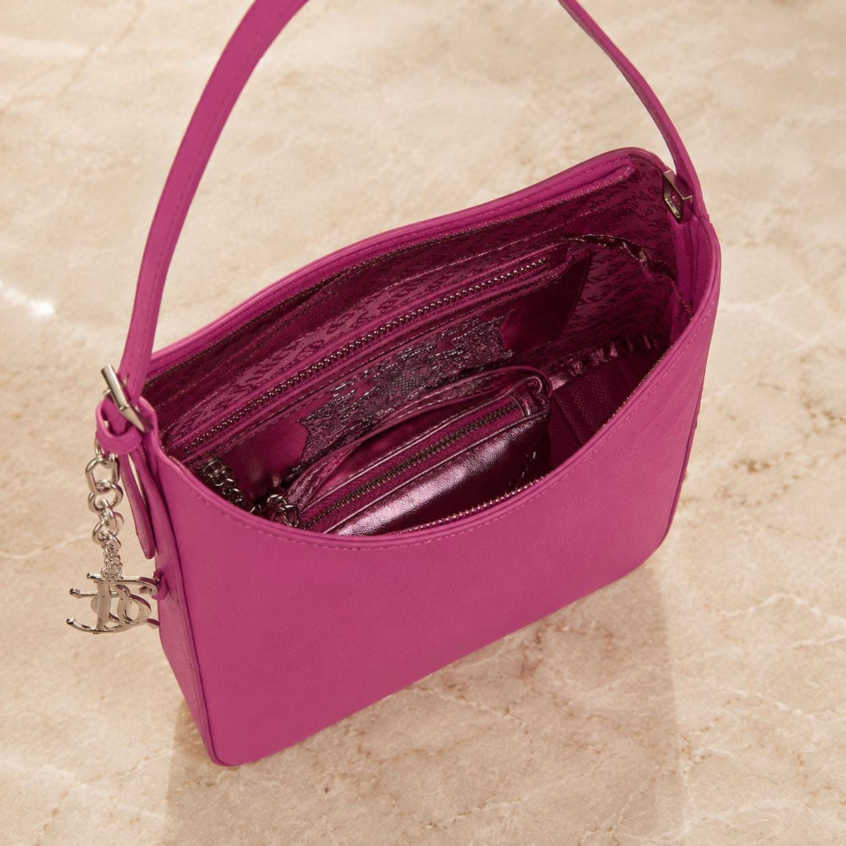 Juicy Couture Pink Jasmine Tote Bag