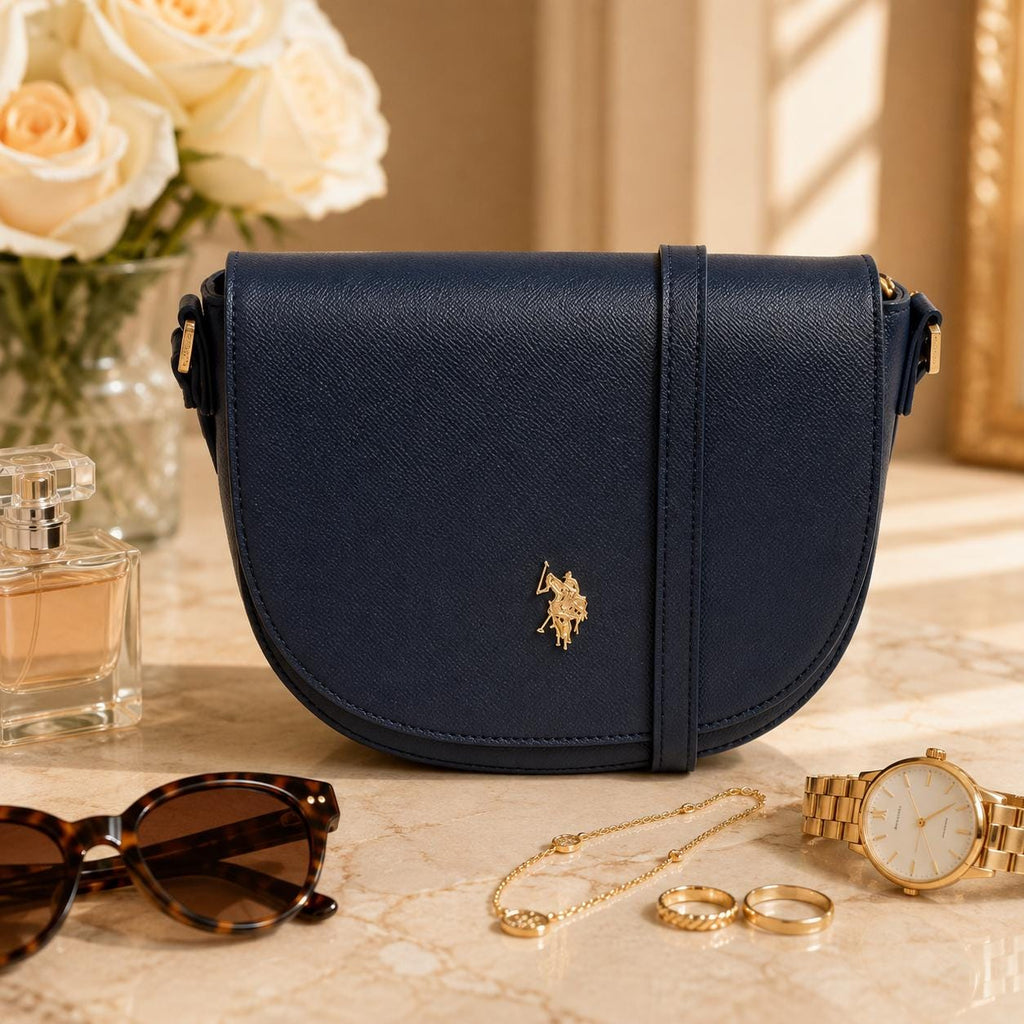 U.S. Polo Assn. Navy Cross Body Bag