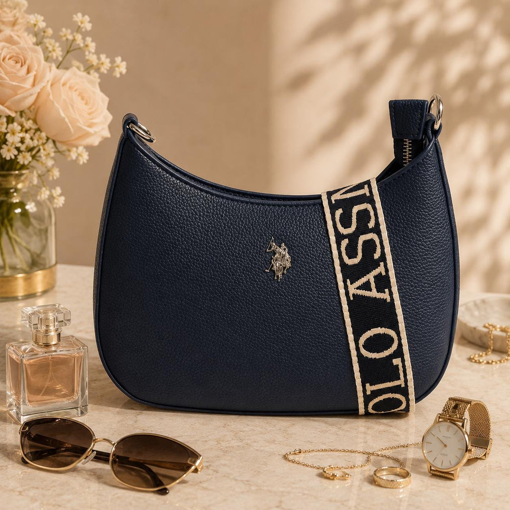 U.S. Polo Assn. Navy Mansion Crossbody Bag