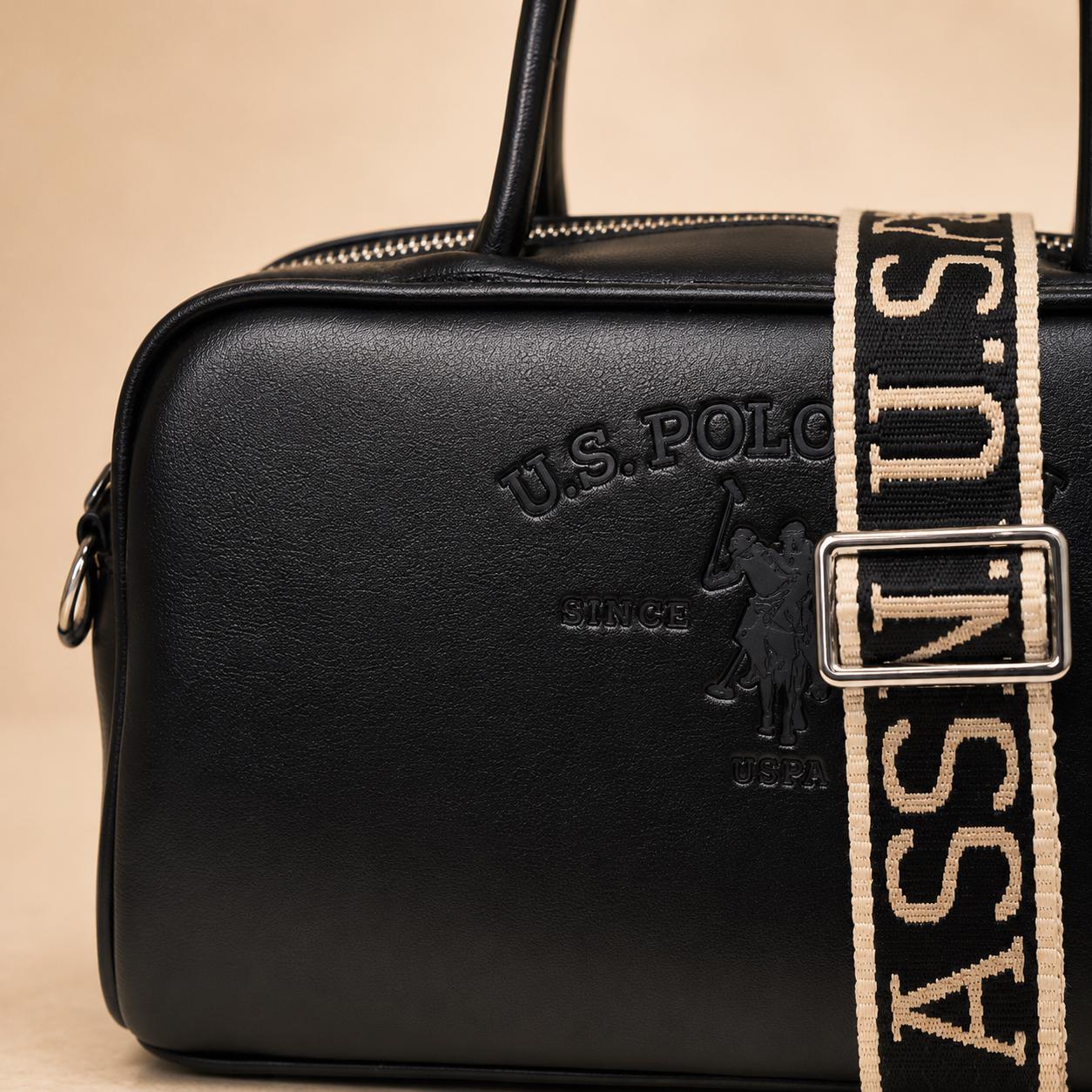 U.S. Polo Assn. Black Bowling Bag
