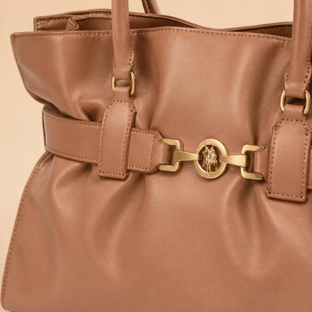 U.S. Polo Assn. Peach Jane Tote Bag