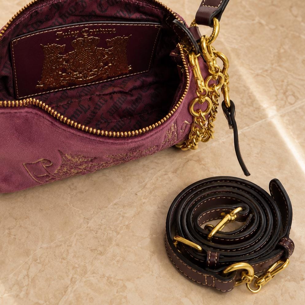 Juicy Couture Purple Crossbody Bag