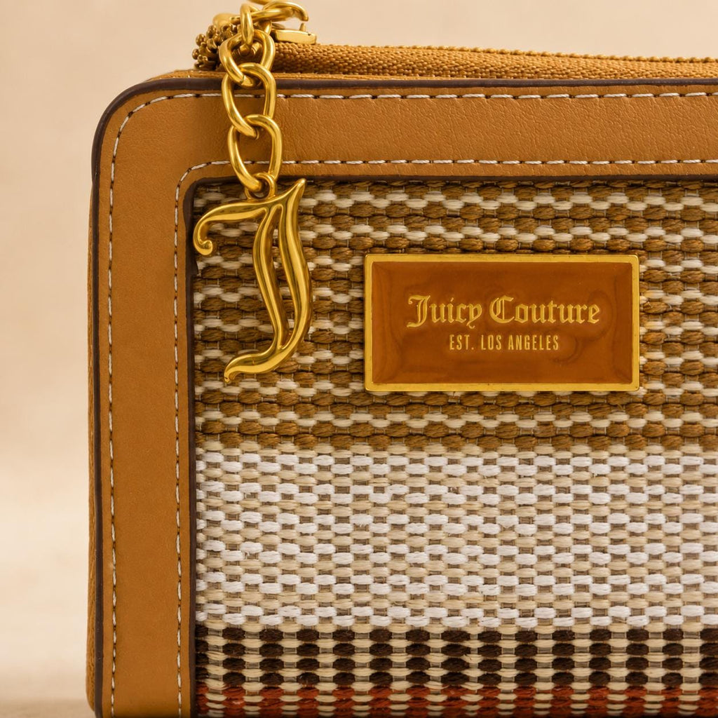 Juicy Couture Brown Madeleine Purse, Coin & Cash Pocket