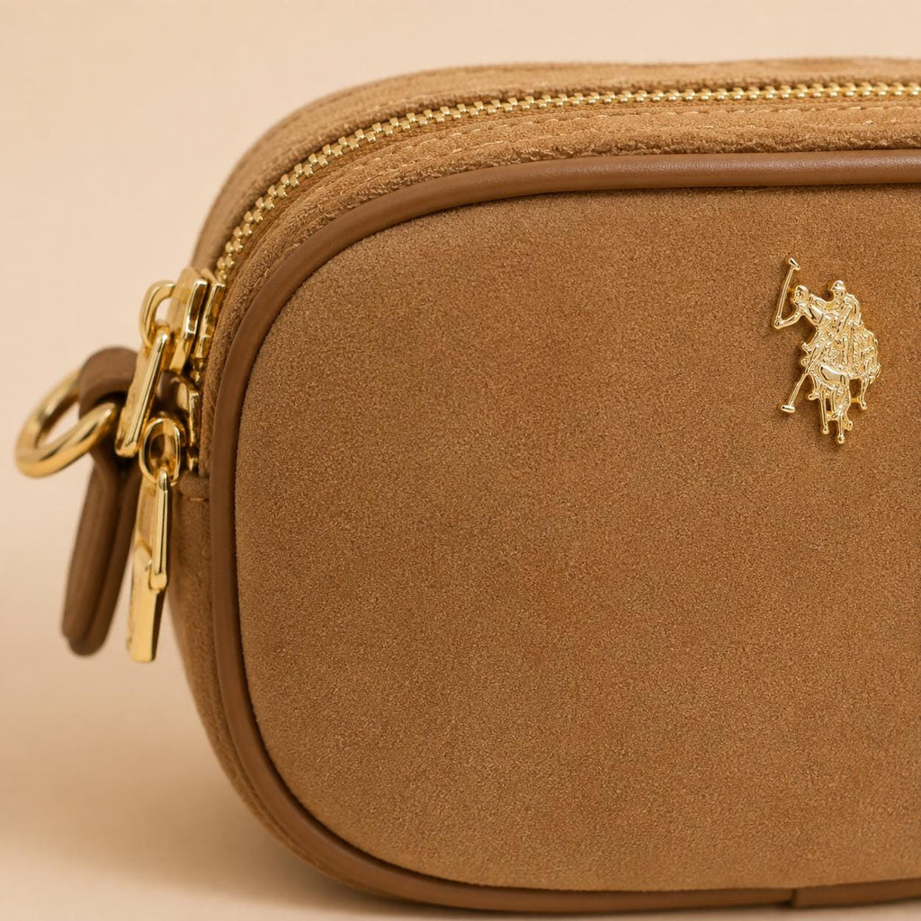 U.S. Polo Assn. Brown Cross Body Bag