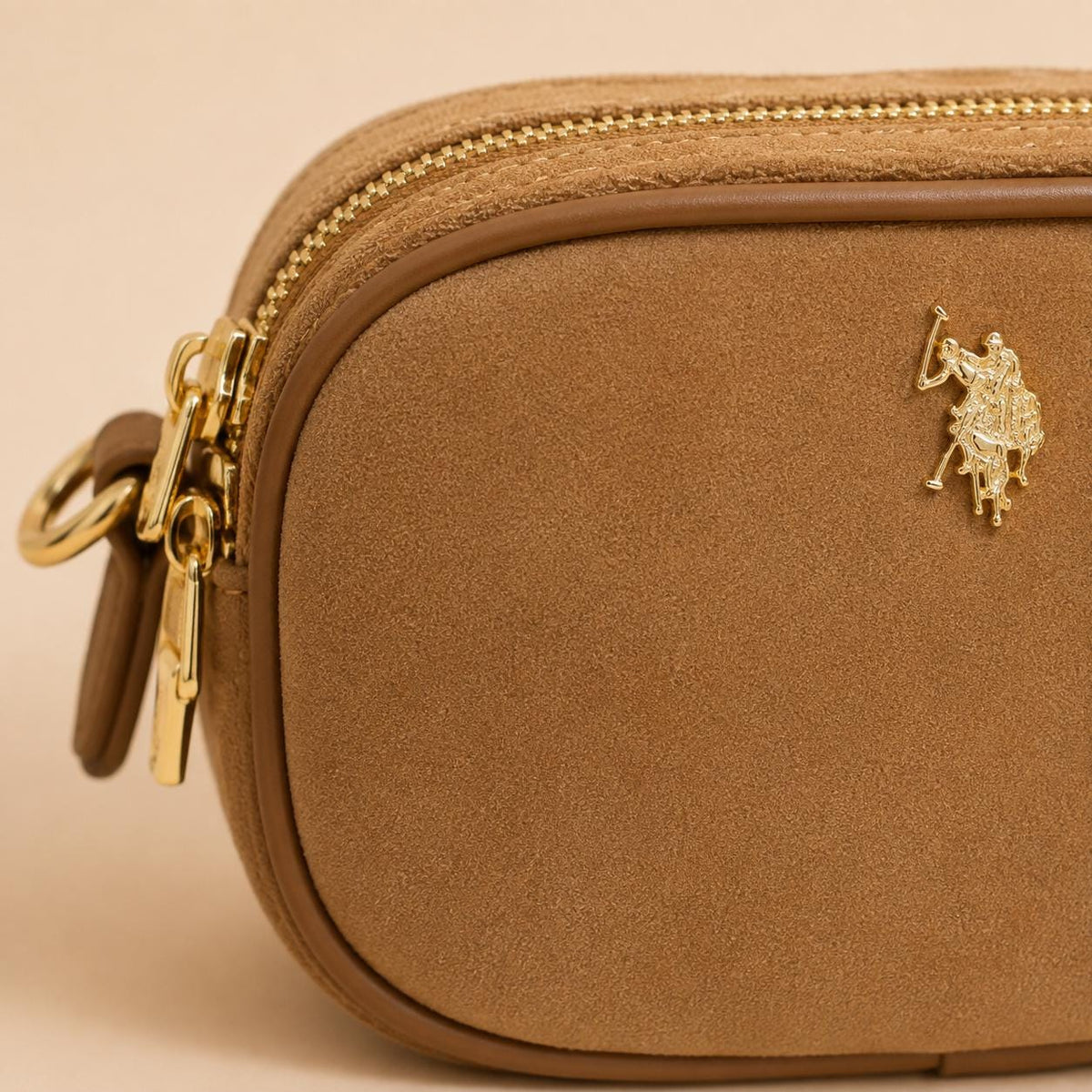U.S. Polo Assn. Brown Cross Body Bag