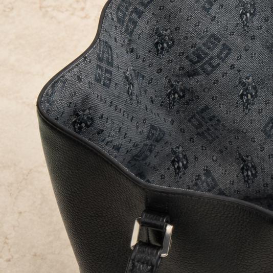 U.S. Polo Assn. Black Malibu Tote Bag