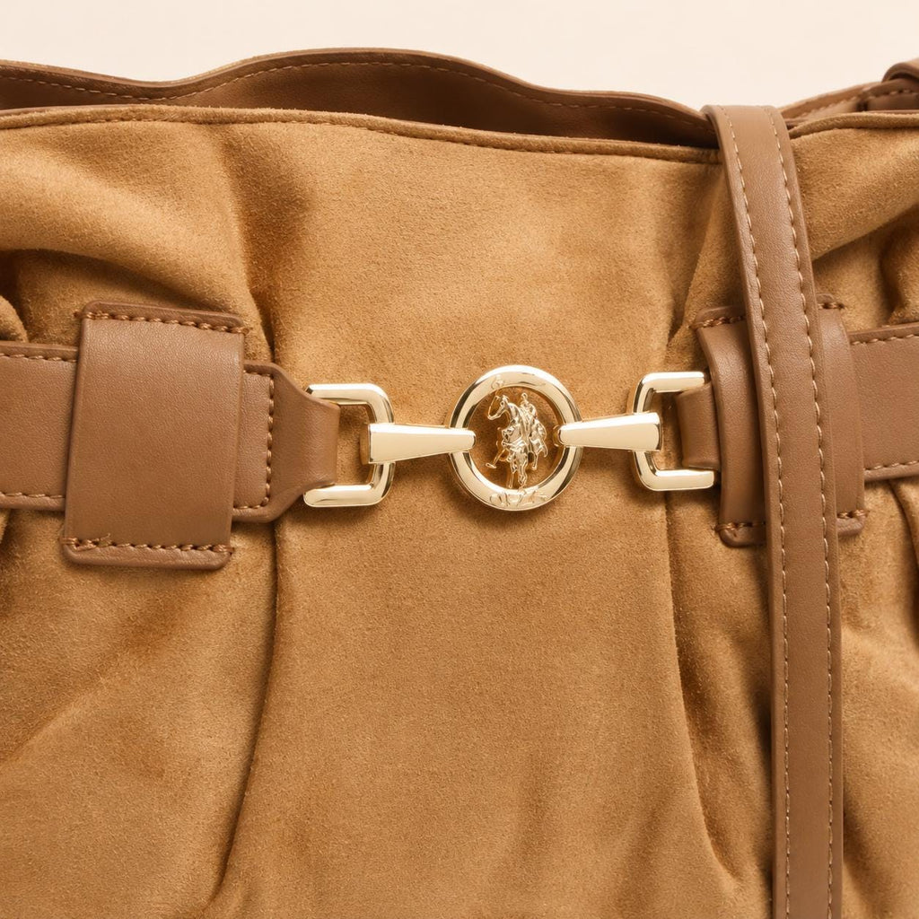 U.S. Polo Assn. Light Brown Jane Cross Body Bag