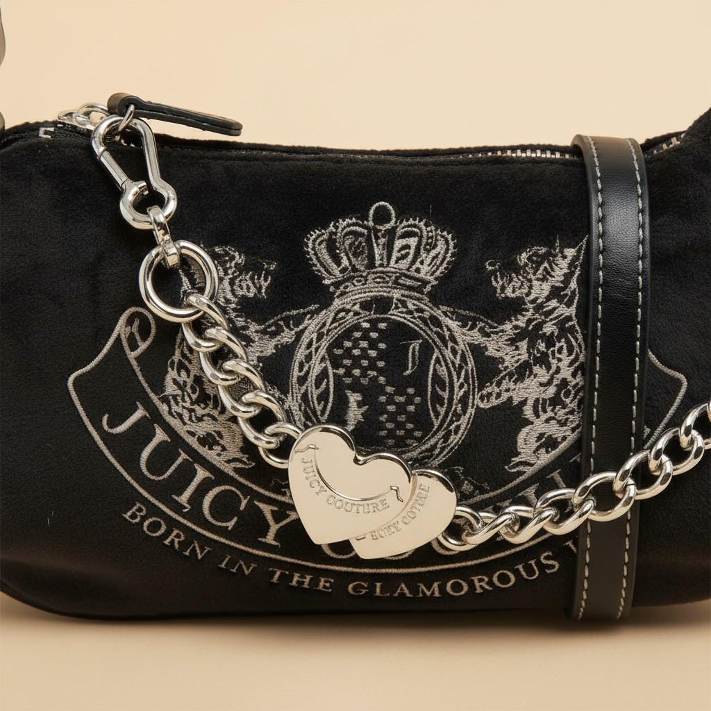 Juicy Couture Black Crossbody Bag