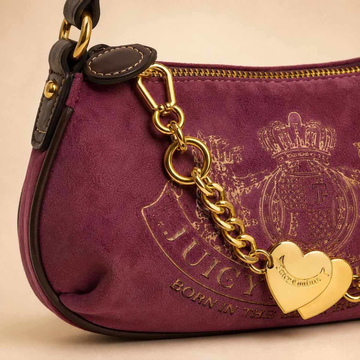 Juicy Couture Purple Crossbody Bag