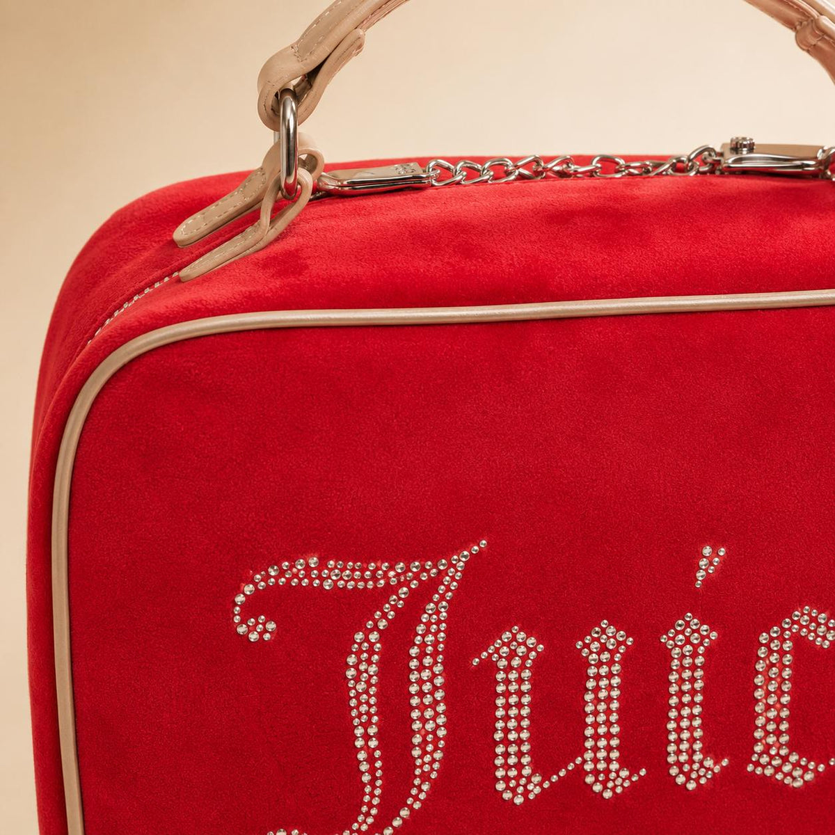 Juicy Couture Red Velvet Iris Makeup Bag
