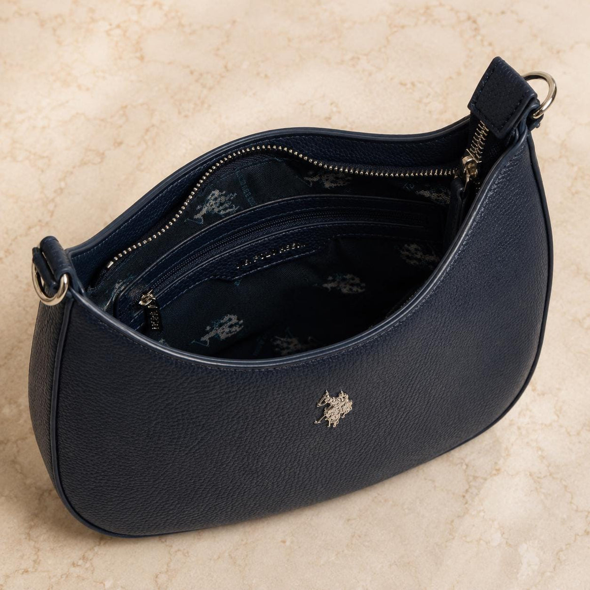U.S. Polo Assn. Navy Mansion Crossbody Bag